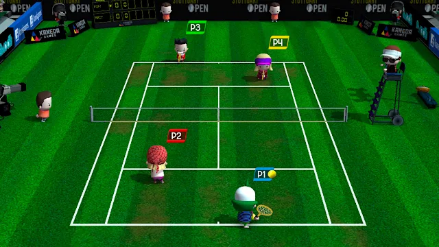 Smoots World Cup Tennis screenshot 2
