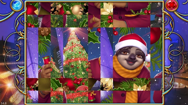 Travel Mosaics 6: Christmas Around the World screenshot 3