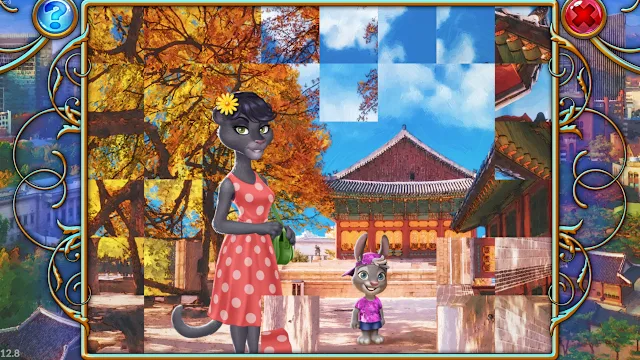 Travel Mosaics 8: Breathtaking Seoul screenshot 2