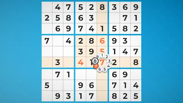 Sudoky screenshot 1