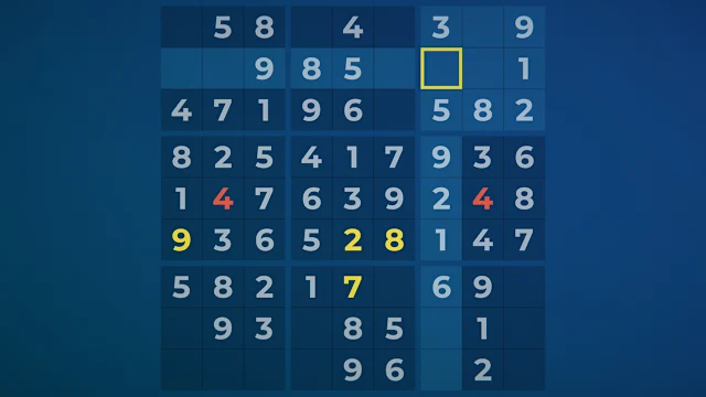 Sudoky screenshot 2