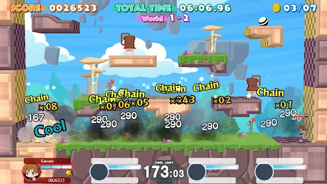 Umihara Kawase BaZooKa! screenshot 2