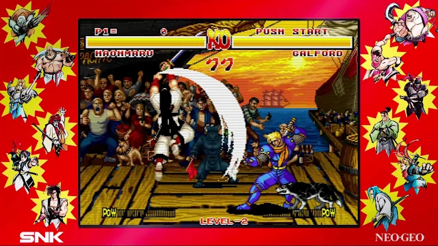 SAMURAI SHODOWN NEOGEO COLLECTION screenshot 1