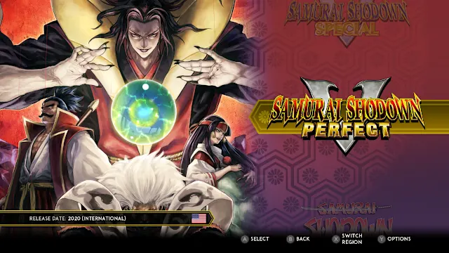 SAMURAI SHODOWN NEOGEO COLLECTION screenshot 0