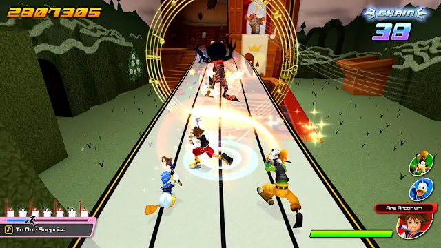 KINGDOM HEARTS Melody of Memory screenshot 1