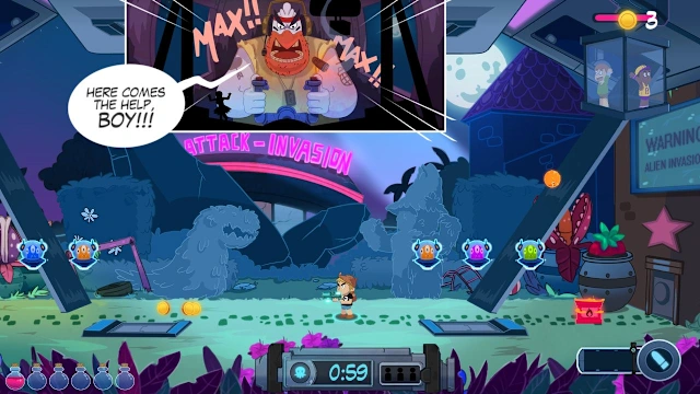 Max and the book of chaos screenshot 1