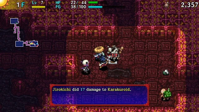 Shiren the Wanderer: The Tower of Fortune and the Dice of Fate screenshot 3