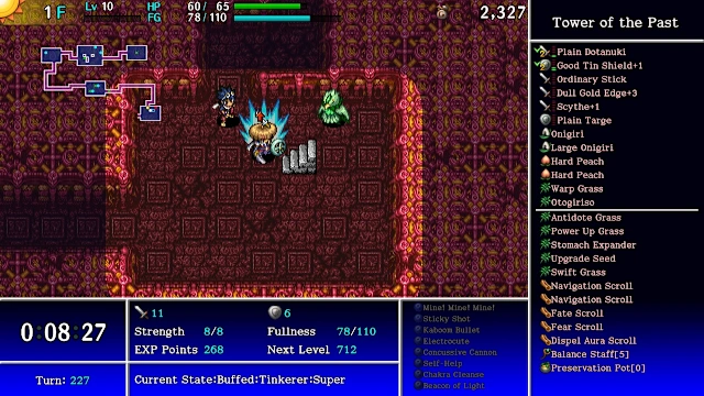 Shiren the Wanderer: The Tower of Fortune and the Dice of Fate screenshot 5