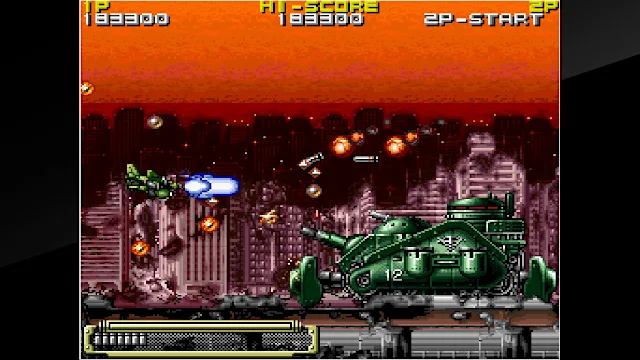 Arcade Archives KOUTETSU YOUSAI STRAHL screenshot 2