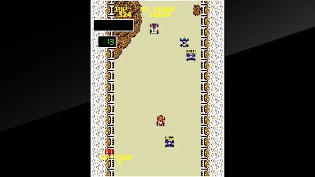 Arcade Archives BURNIN' RUBBER screenshot 5