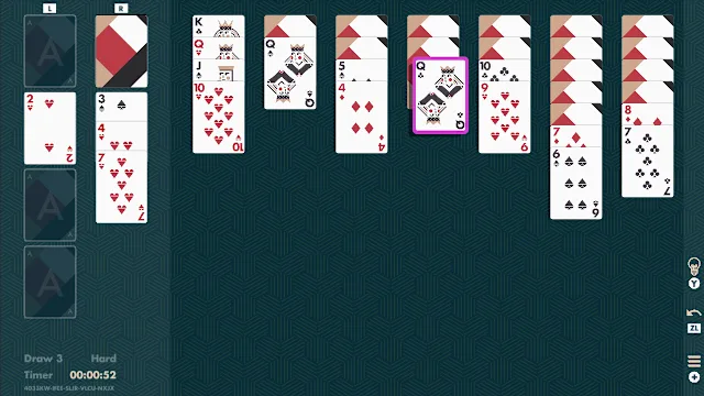 Solitaire Klondike Minimal screenshot 1