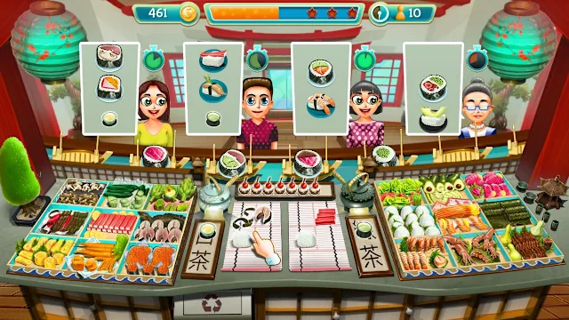 Cooking Tycoons 2 - 3 in 1 Bundle screenshot 6
