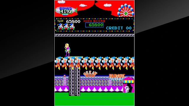 Arcade Archives CIRCUS CHARLIE screenshot 5