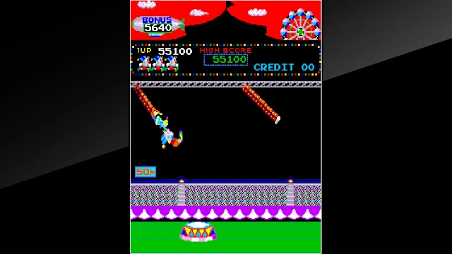 Arcade Archives CIRCUS CHARLIE screenshot 4