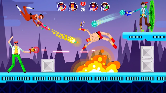Ragdoll Rage: Heroes Arena screenshot 1