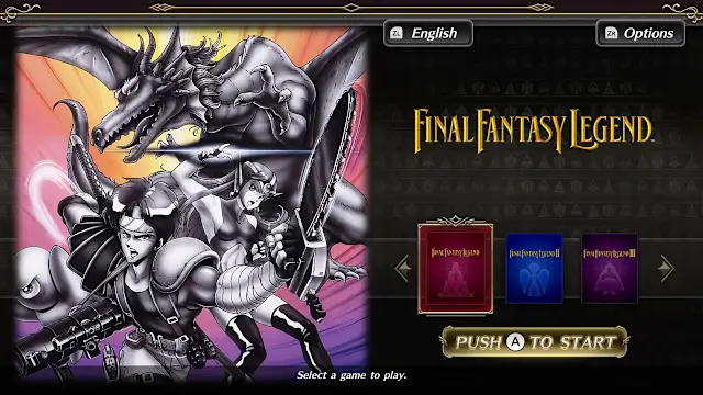 COLLECTION of SaGa FINAL FANTASY LEGEND screenshot 0