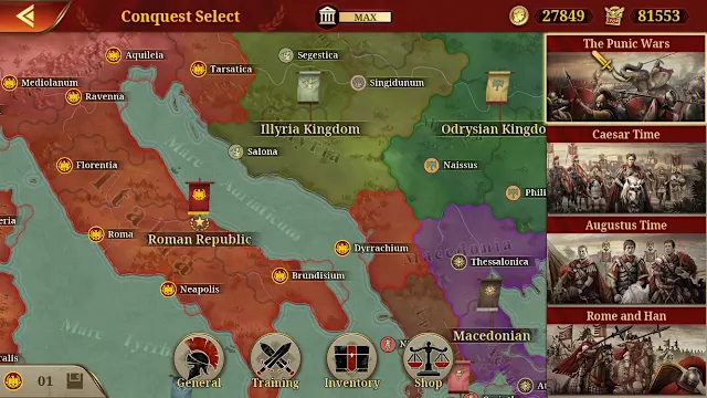 Great Conqueror: Rome screenshot 2