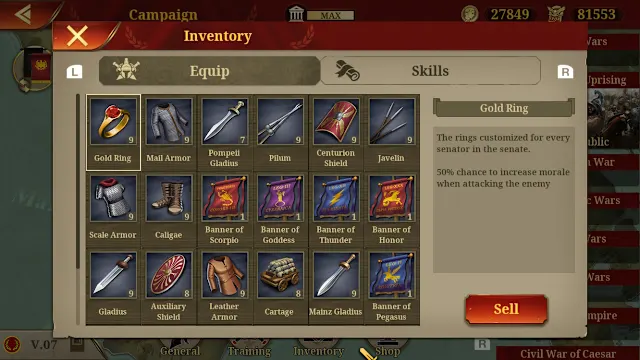 Great Conqueror: Rome screenshot 5