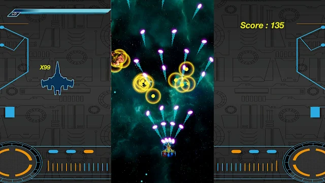 Retro Arcade Shooter - Attack from Pluto screenshot 2