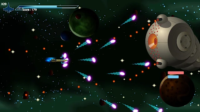 Retro Arcade Shooter - Attack from Pluto screenshot 3