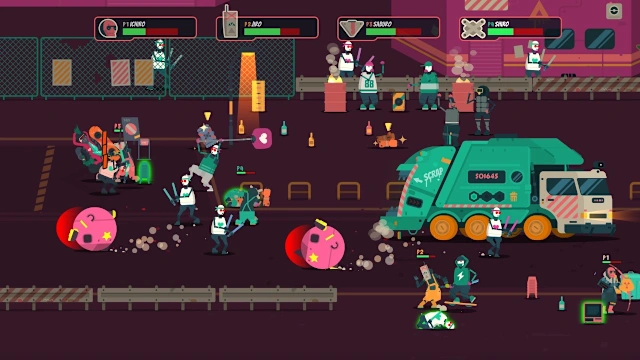 PixelJunk Scrappers Deluxe screenshot 3