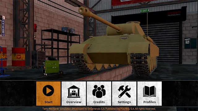 Tank Mechanic Simulator screenshot 5