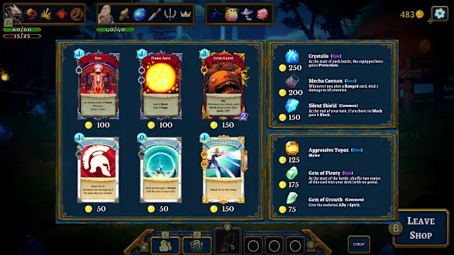 Roguebook screenshot 2