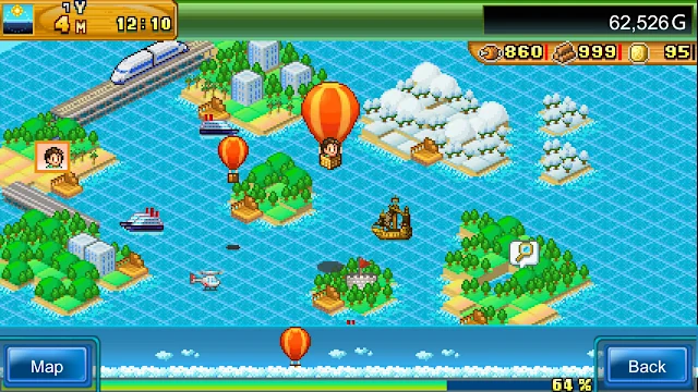 Beastie Bay DX screenshot 3