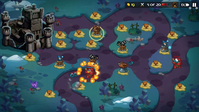 Fantasy Tower Defense screenshot 1
