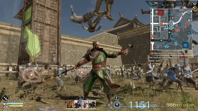 Dynasty Warriors 9 Empires screenshot 1
