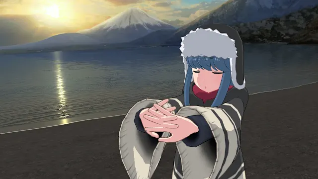 Laid-Back Camp - Virtual - Lake Motosu screenshot 6