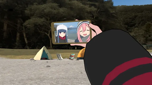 Laid-Back Camp - Virtual - Lake Motosu screenshot 2