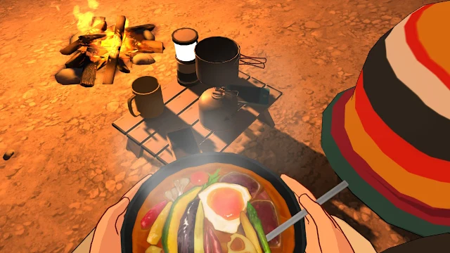 Laid-Back Camp - Virtual - Lake Motosu screenshot 5
