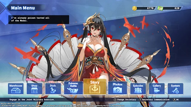Azur Lane: Crosswave screenshot 1