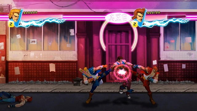 Double Dragon Neon screenshot 2