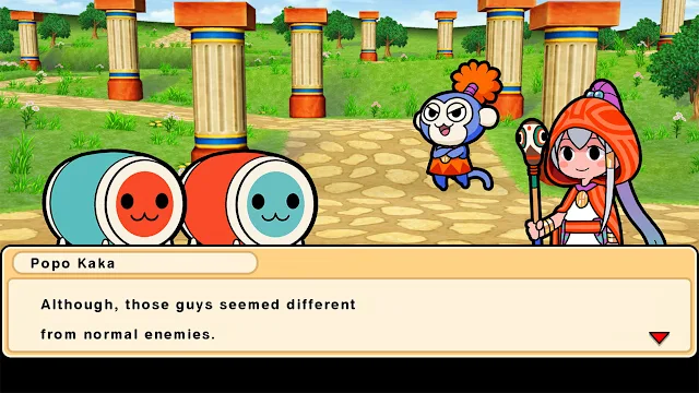 Taiko no Tatsujin: Rhythmic Adventure 2 screenshot 2