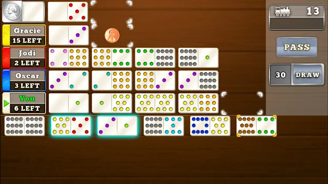Mexican Train Dominoes Gold screenshot 2