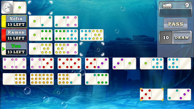 Mexican Train Dominoes Gold screenshot 1