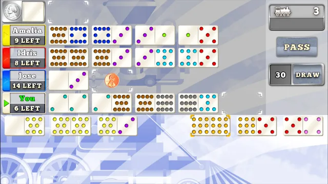 Mexican Train Dominoes Gold screenshot 4