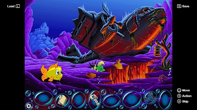 Freddi Fish 3: The Case of the Stolen Conch Shell screenshot 1
