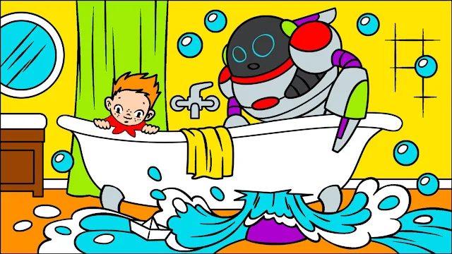 Comic Coloring Book screenshot 5