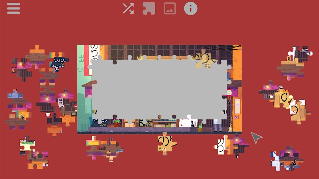 Daylife in Japan - Animated Jigsaw Puzzle Series screenshot 1