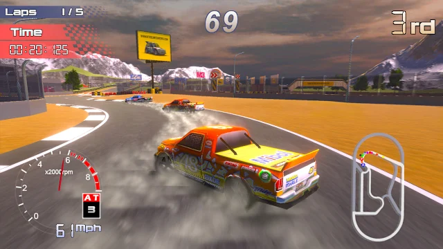 Speed Truck Racing screenshot 1