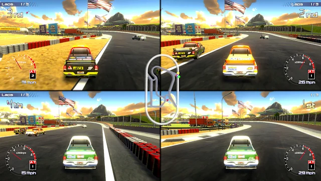 Speed Truck Racing screenshot 5