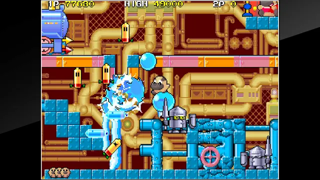 Arcade Archives Liquid Kids screenshot 2