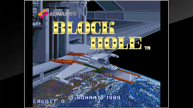 Arcade Archives BLOCK HOLE screenshot 1