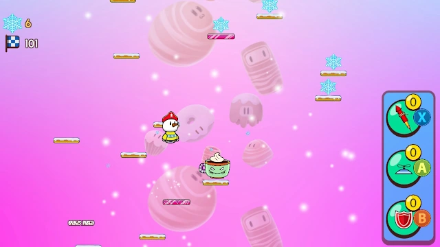 Candy Jump featuring Frosty screenshot 1