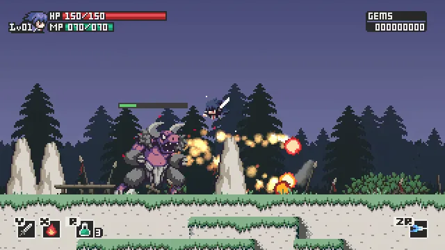 Pixel Game Maker Series Steel Sword Story S screenshot 1
