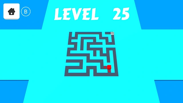 Maze with cube screenshot 2