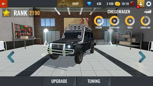 Offroad Driving Simulator 4x4: Trucks & SUV Trophy screenshot 3